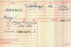 BARBER, Harry: World War 1 Medal Index Card