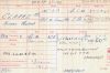 CLARKE, Francis Herbert: World War 1 Medal Index Card