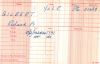 GILBERT, Richard A: World War 1 Medal Index Card