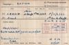 LARKIN, Frank: World War 1 Medal Index Card