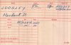 LOOSLEY, Herbert D: World War 1 Medal Index Card