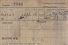 MEWIS, Albert: World War 1 Medal Index Card