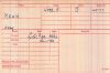 MEWIS, Harry: World War 1 Medal Index Card