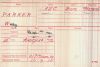 PARKER, Wesley: World War 1 Medal Index Card
