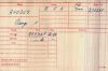 RHODES, George H: World War 1 Medal Index Card
