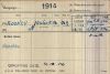 ROONEY, William: World War 1 Medal Index Card