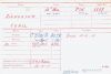 SILVESTER, Cyril: World War 1 Medal Index Card