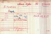 STOKES, Stephen: World War 1 Medal Index Card