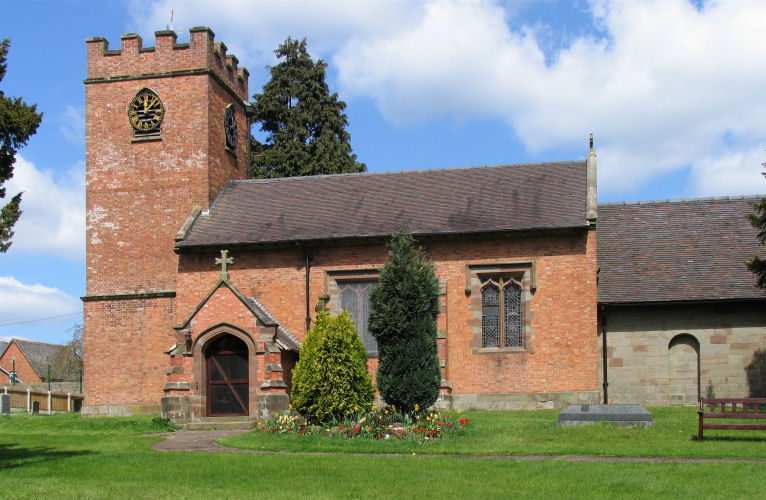 Staffordshire, Ellenhall: Saint Mary's church